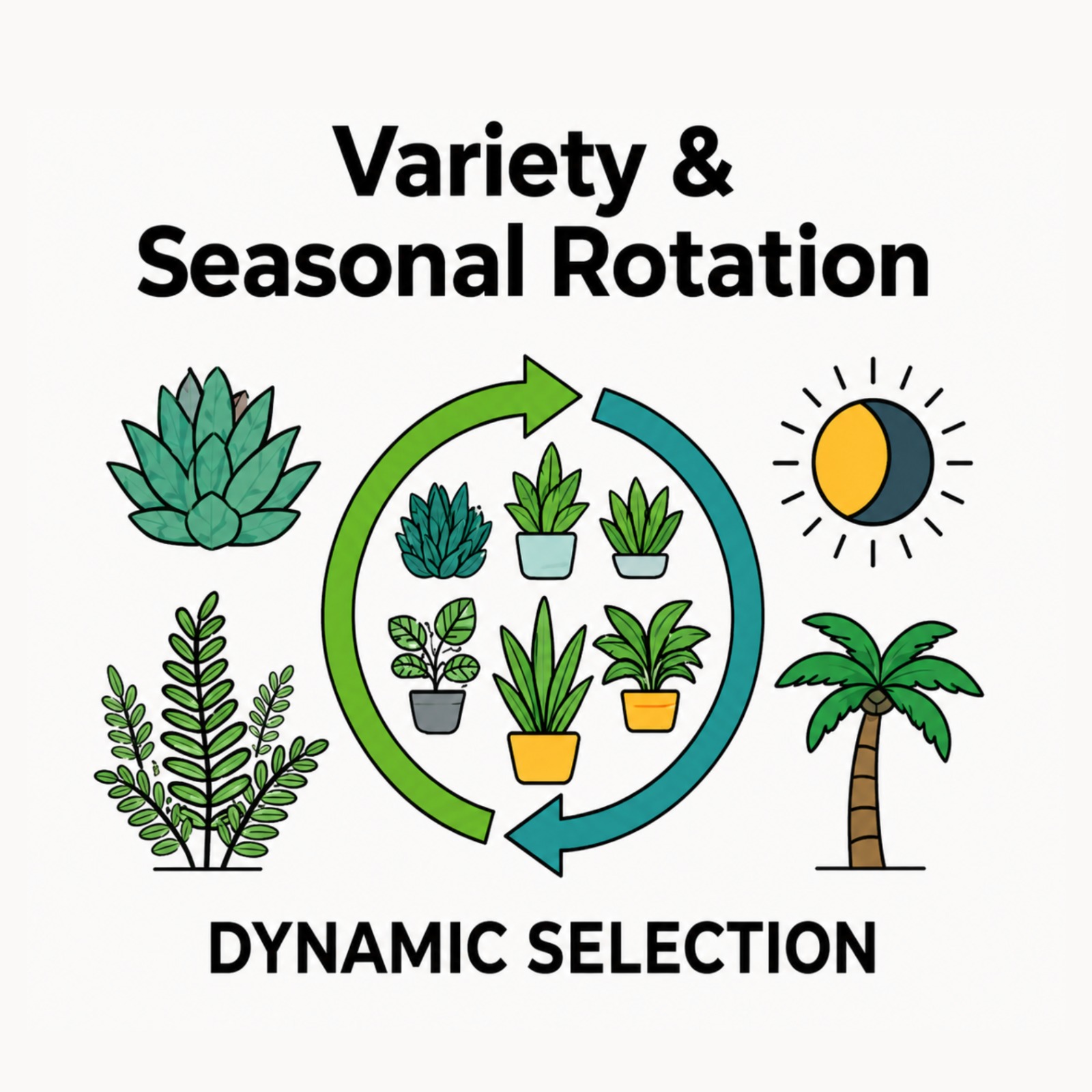 Seasonal Plant Rotation